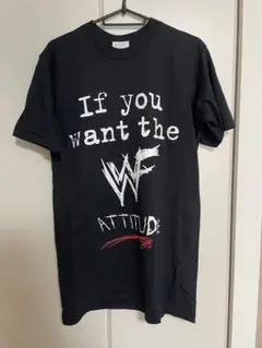 WWF プリントメッセージ Tシャツ 黒