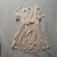 ZARA 花柄 半袖ワンピース 9 (134cm)