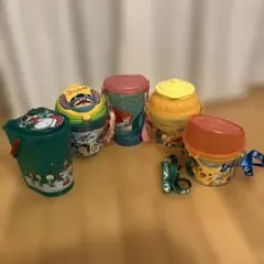 キャラクター付きポップコーンケース5個セット