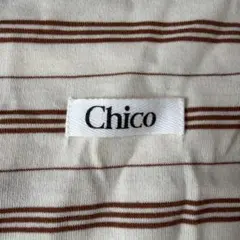 Chico ボーダー 長袖カットソー
