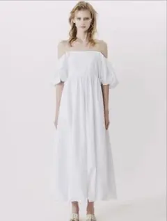 THE TOE Peony Dress white - メルカリ