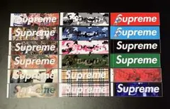 Supreme ステッカーセット box logo SENSE付録 - メルカリ