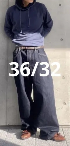 GAPスーパーバギーデニム36/32 ダークリンス 新品・未使用