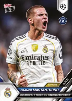 2025-26 UCL Topps NOW Card 7 マスタントゥオーノ