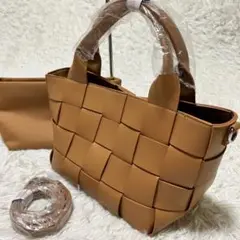 【新品未使用】CARPISA カルピッサ 2way 3way 編込み