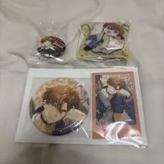 にじさんじ　誕生日グッズ　箔押し　缶バッジ　チェキ風カード　北見遊征　2025