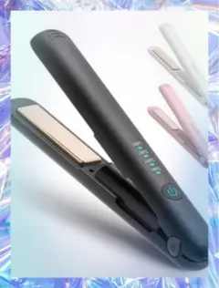 美容師推薦‼️ヘアアイロン　ブラック　コードレス　2way 18mm 自動電源オフ