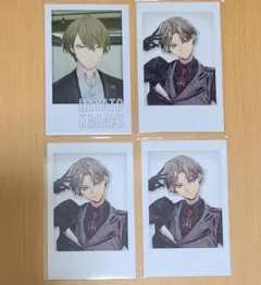 加賀美ハヤト チェキ風カード 4点セット