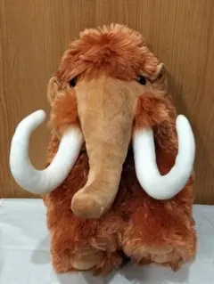 （本日限定）パオパオ原始時代　マンモス　レッドブラウン