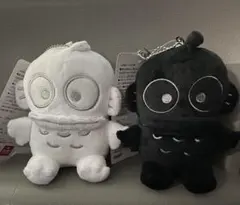 値下げ！新品タグ付　ハンギョドン　アベイル　マスコットチャーム　ブラック×3個 サンリオ ハンギョドン アベイル 黒 ぬいぐるみ マスコット