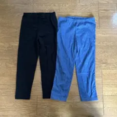 ユニクロ　七分丈レギンス　2本セット