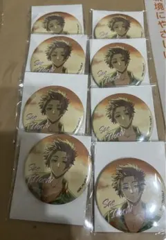 ブルーロック ブルロ コラボカフェ 糸師冴 等身 缶バッジ 8個セット