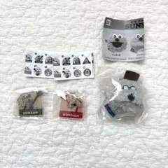 パペットスンスン ノンノン アクリルキーチェーン　 　ゾンゾン　前髪クリップ