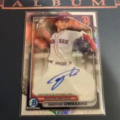 topps レッドソックス　上沢直之　直筆サインカード　150枚限定