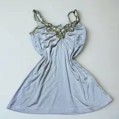 キラキラスパンコールキャミソール フェアリーグランジ y2k 平成 姫系 ギャル