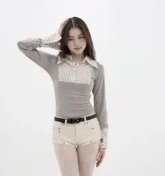 2026年最新】KISS THE CLUB lady slim shirt topsの人気アイテム