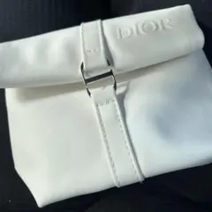 Dior ホワイト ポーチ 合成皮革