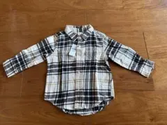 【新品・未使用】GAP オーガニックコットンシャツ　９０