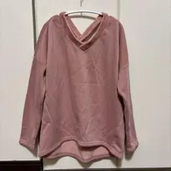 リエディ Re:EDIT セーター ピンク色桃色 もこもこ 裏起毛 長袖