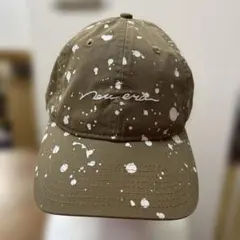 ニューエラ ペンキ スプラッシュ キャップ ベージュ×白ホワイト 9THIRTY