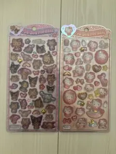 サンリオ　うるちゅるポップシール　日焼け　ベビー　キティ