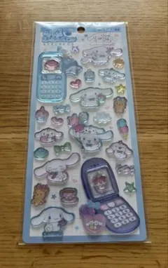正規品　新品未開封！平成はっぴ〜フォン　シナモロール　ステッカー　シール