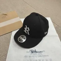 ロンハーマン 別注 ニューエラ スナップバック キャップ 黒 R ロゴ 刺繍