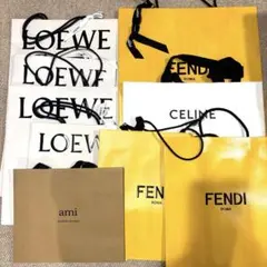 FENDI ロエベ アミパリス紙袋