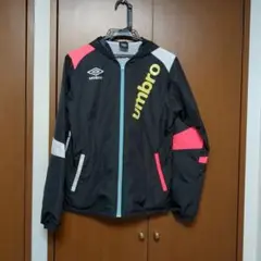 umbro ウィンドブレーカー 黒 ピンク