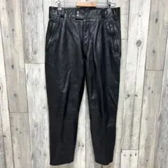 コミネ KOMINE レザー ライディングパンツ 本革 ブラック LL