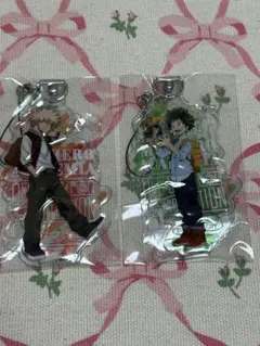 ヒロアカ 緑谷くん 爆豪くん きゃらびにストラップ