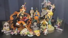 ワンピース/ドラゴンボール/ヒロアカ/黒子のバスケ　フィギュアなど