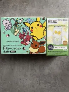 ポケモンくじ ボウル＆グラスコレクション 2点セットのサムネイル