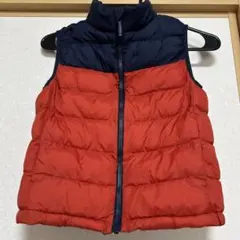 UNIQLO ダウンベスト 130サイズ 赤とネイビー