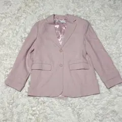 ZARA/麻混テーラードジャケット/S/ゆったり ビックシルエット ピンクのサムネイル