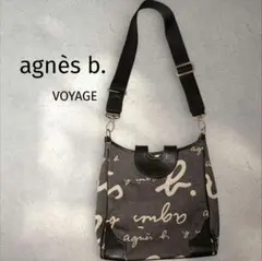 ✨即日発送✨agnès b.VOYAGE ロゴ総柄 ショルダーバッグのサムネイル