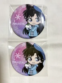 名探偵コナン リアル脱出ゲーム 残像の交信からの脱出 缶バッジ 毛利蘭