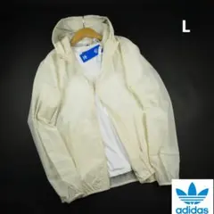 adidas Originals フード付ナイロンジャケット ウインドブレーカー