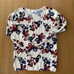 アズールバイマウジー　花柄ニット