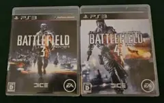 Battlefield 3 & 4 PS3 セット