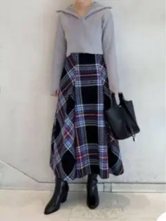 新品未使用✨スナイデル♡定番 ロービングチェックスカート M