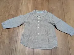 ファミリア　familiar　シャツ　チェック