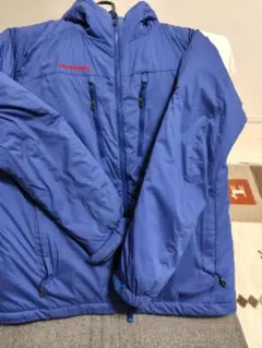 【値下げ可能‼️】MAMMUT ダウンジャケット ブルーのサムネイル