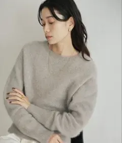 結論シリーズ　ふれてヘアリーニット