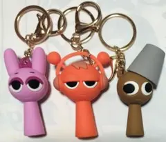 値下げ。スプランキー　立体キーホルダー　3点セット　新品未使用