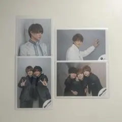 King & Prince 平野紫耀 永瀬廉 岸優太 公式写真 4枚セット
