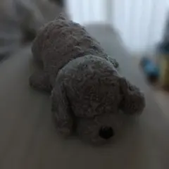 ぬいぐるみ 抱き枕 ダイソー グレー 柴犬 大 - メルカリ