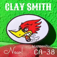 激レア⭐︎Clay Smith クレイスミス　ムーンアイズ　ワッペン　葉巻　工具