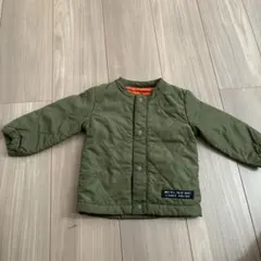 80 ベビー アウター　カーキ