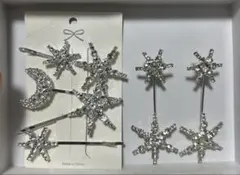 ヘアアクセサリー・ピアスセット